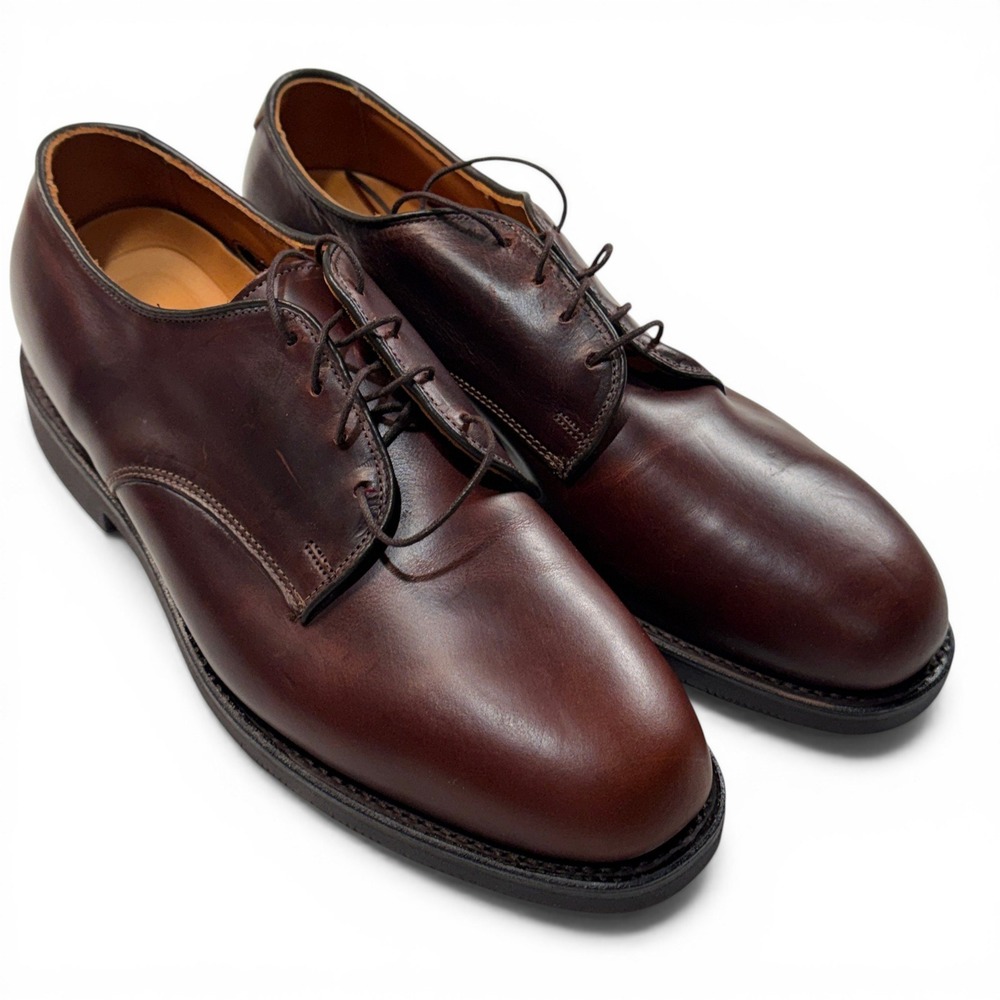 Allen Edmonds Holbrook 1558 Mens 10 D Brown Chromexcel Leather Derby Shoes USA - Picture 8 of 14